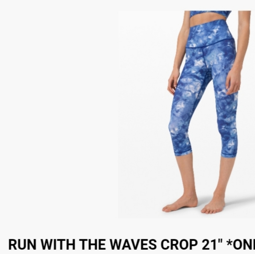 Lululemon Tie Dye Brand New! NEVER WORN Leggings - Picture 1 of 4